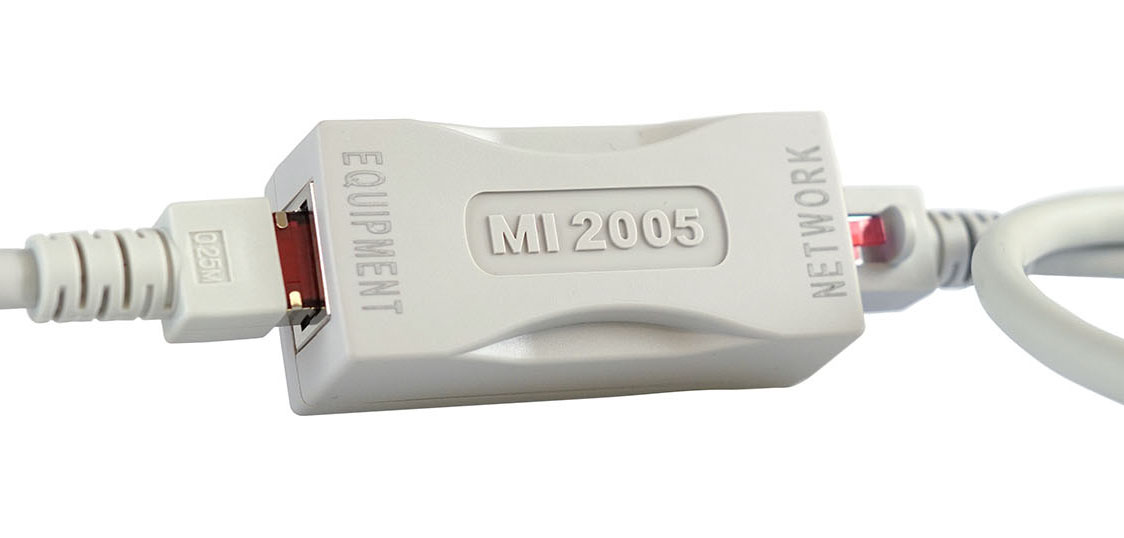 Baaske Medical MI-2005 2.5GBase-T Network Isolator, IEC 60601-1, Cat6 Compatible