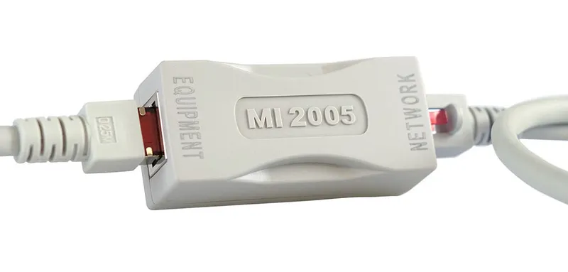 Baaske Medical MI-2005 2.5GBase-T Network Isolator, IEC 60601-1, Cat6 Compatible