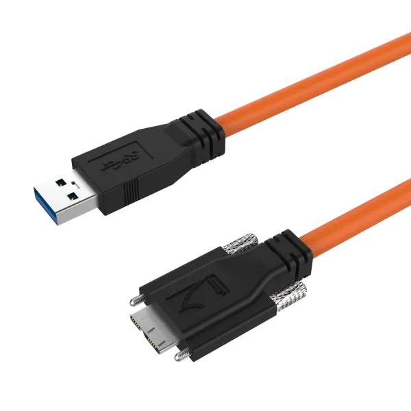 Newnex High Flex USB-A to Micro-B Screw Locking Cable | U3HLA01MCI Series
