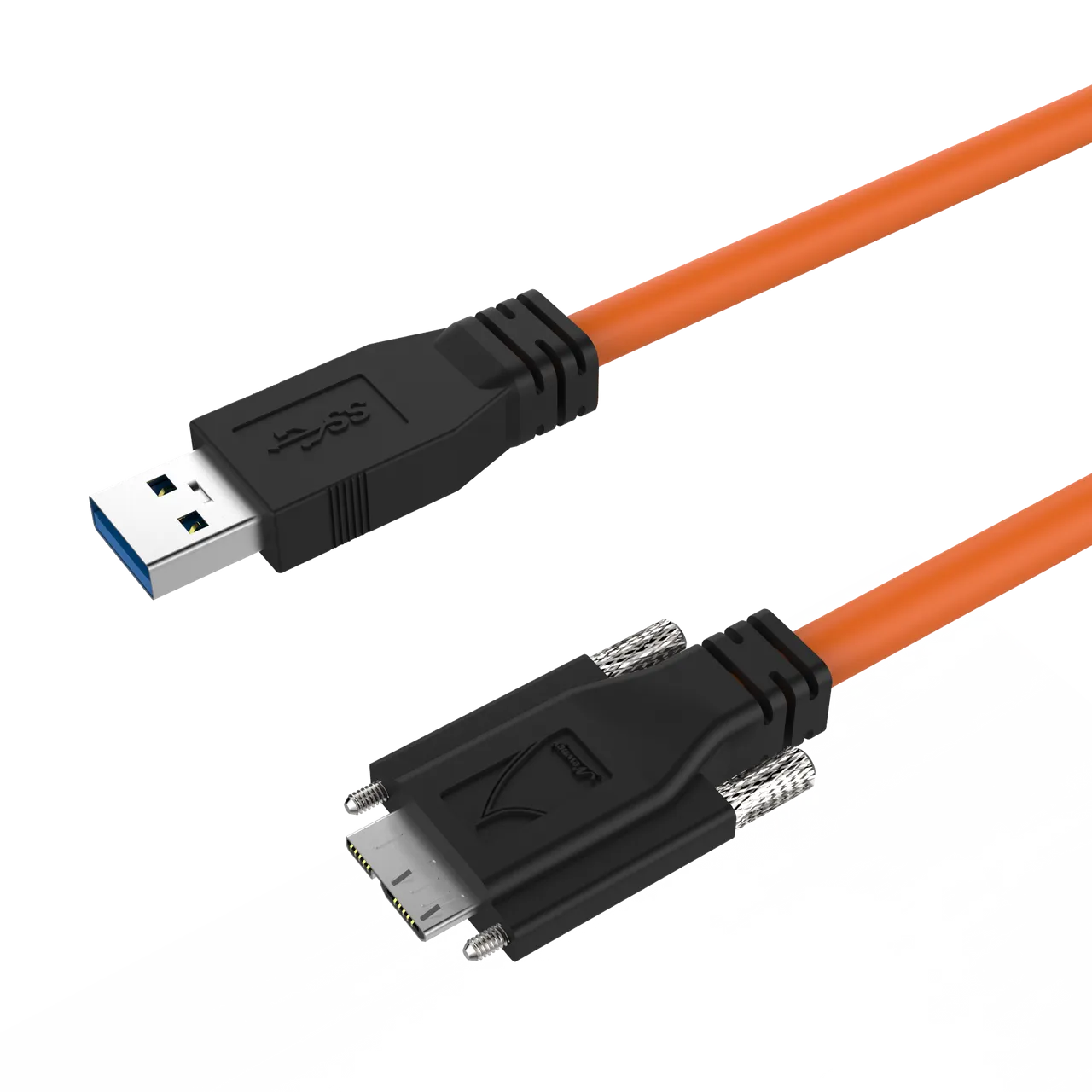 Newnex High Flex USB-A to Micro-B Screw Locking Cable | U3HLA01MCI Series Wiring Diagram