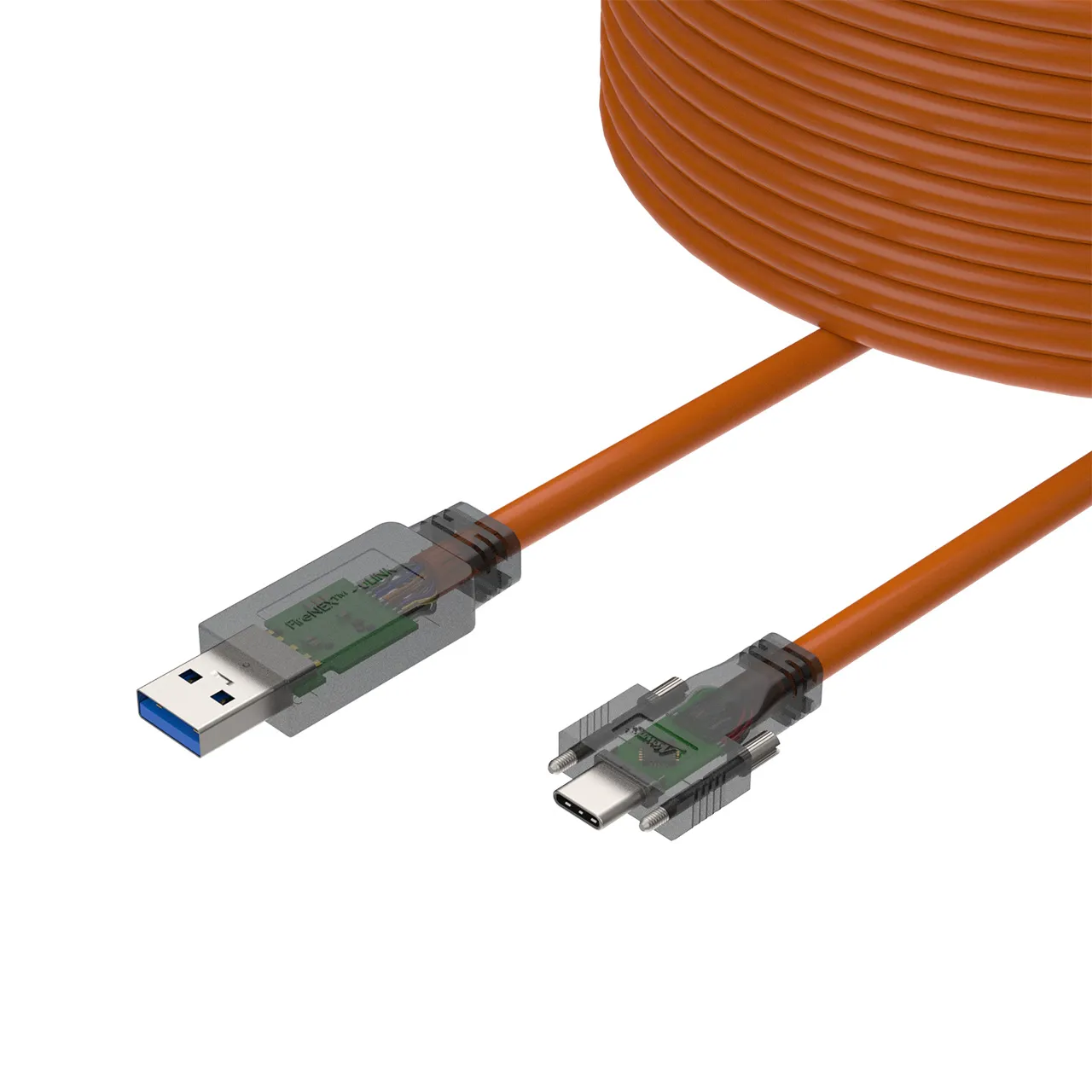 Newnex Active High Flex USB-A to USB-C Screw Locking Cable | ULHLU11AC12 Series Wiring Diagram