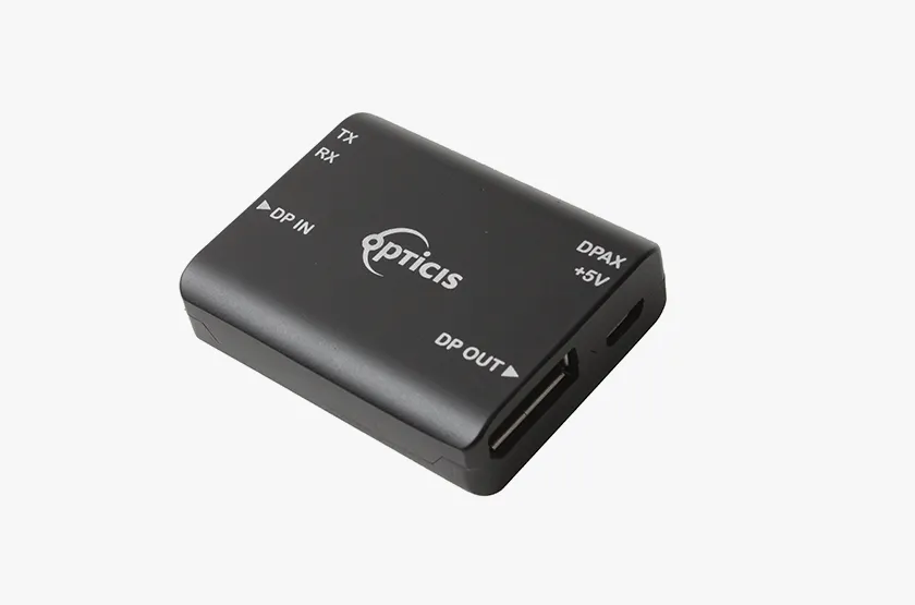 Opticis DPAX DisplayPort 1.2 Repeater | 4K60 Data Recovery, MST, 21.6Gbps - View 1