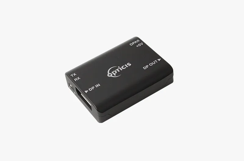 Opticis DPAX DisplayPort 1.2 Repeater | 4K60 Data Recovery, MST, 21.6Gbps