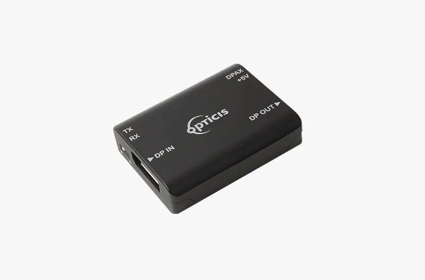 Opticis DPAX DisplayPort 1.2 Repeater | 4K60 Data Recovery, MST, 21.6Gbps