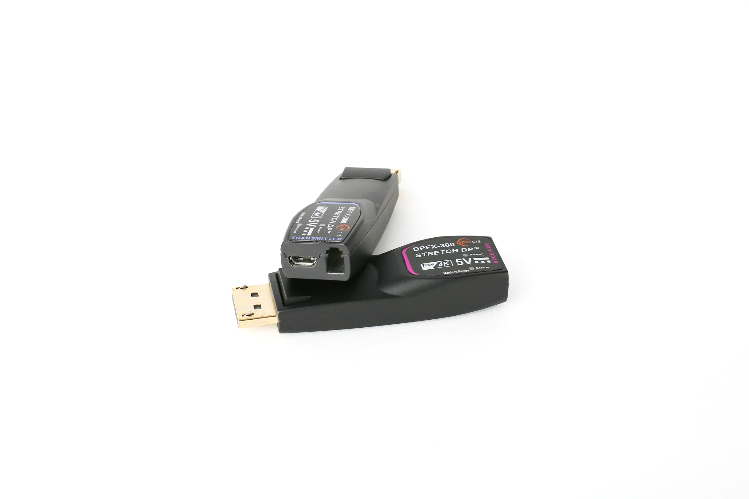 Opticis 1-Fiber LC Detachable Optical DisplayPort 1.2 Module, 4K60, 200m (656ft) (DPFX-300-TR)