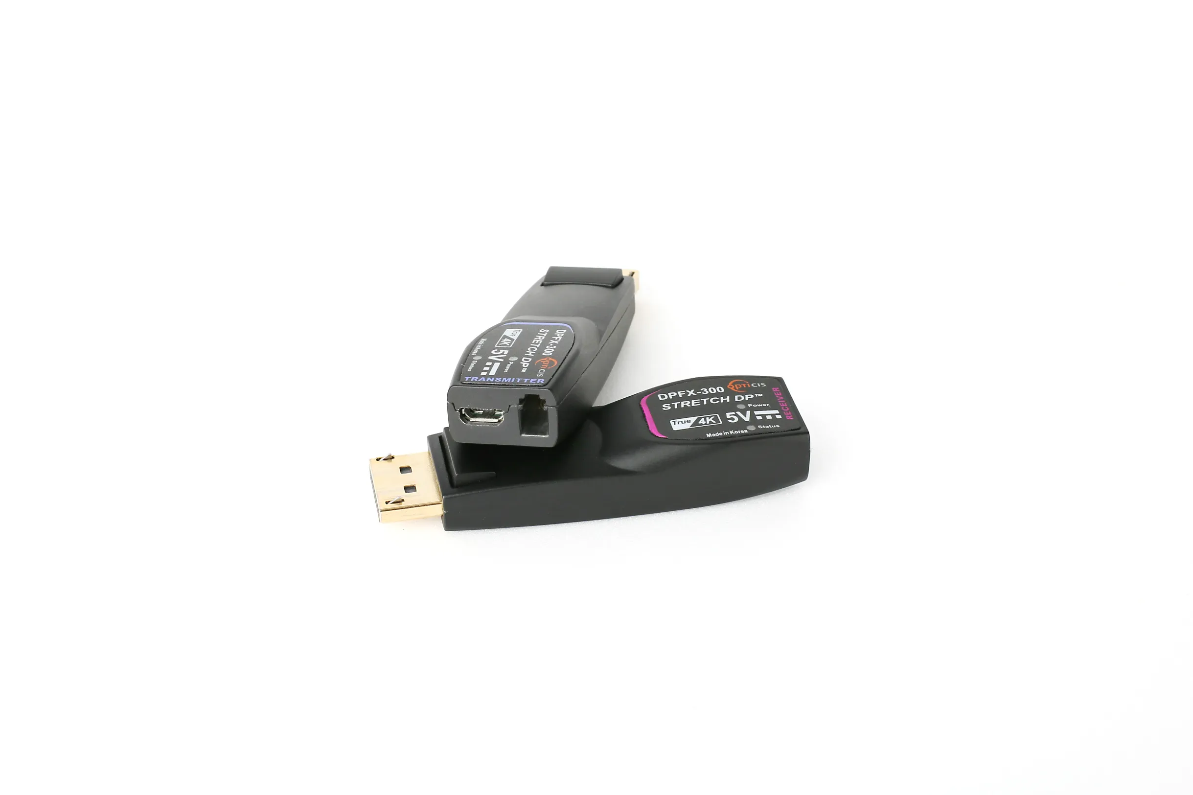 Opticis 1-Fiber LC Detachable Optical DisplayPort 1.2 Module, 4K60, 200m (656ft) (DPFX-300-TR) - Custom Specifications & Volume Orders