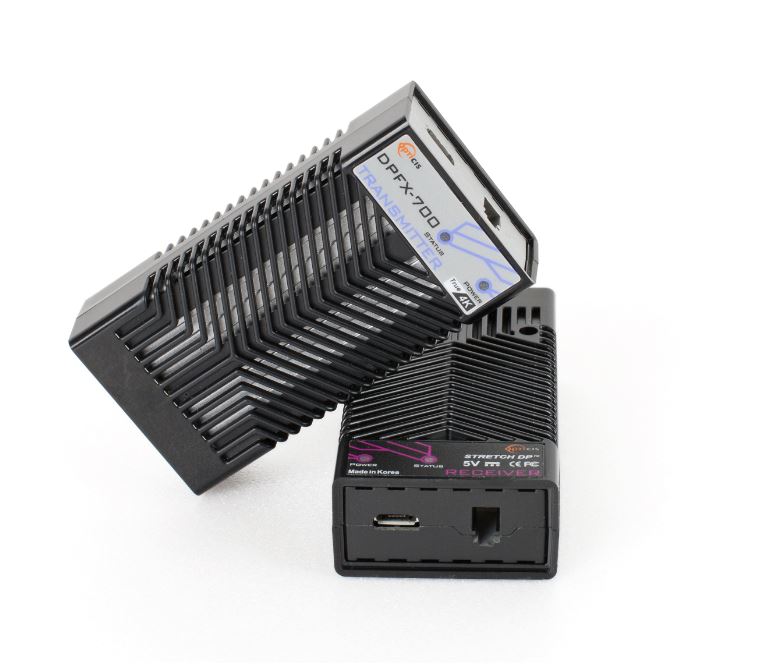 Opticis DisplayPort 1.2 One-Fiber Optical Extender with Copper Extension, 4K60, 300m (DPFX-700-TR)