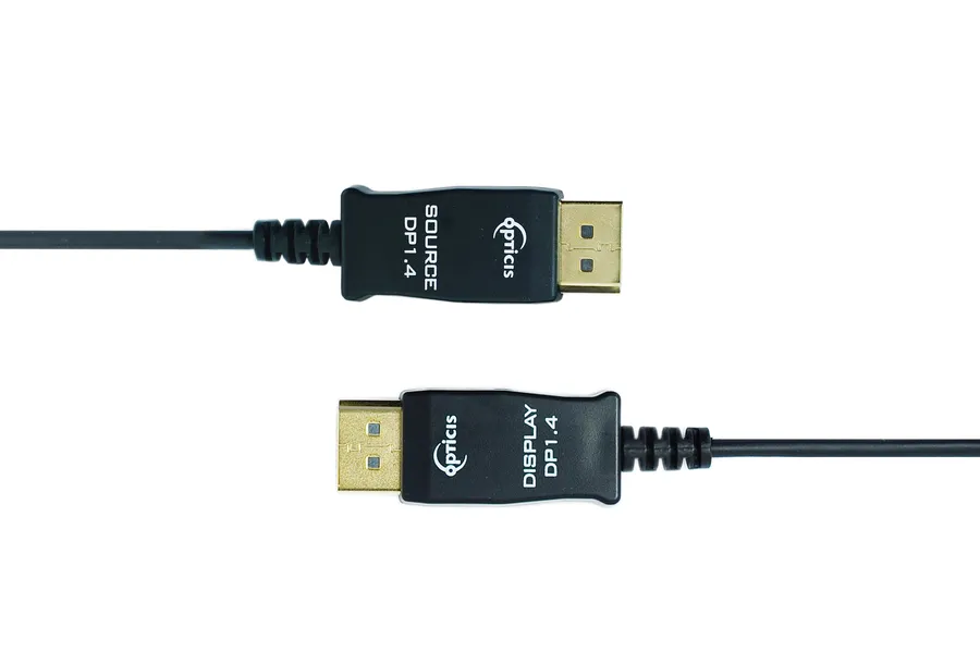 Opticis DPOC-14N-P DisplayPort 1.4 Active Optical Cable, 8K60 DSC, Plenum