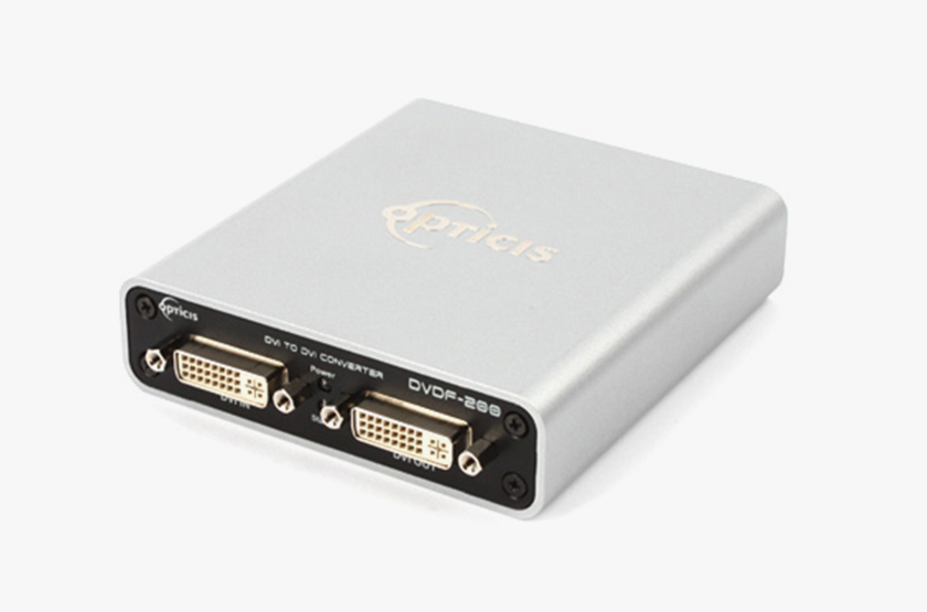 Opticis DVDF-200 DVI to Fiber DVI Converter | 500m SC Multimode WUXGA