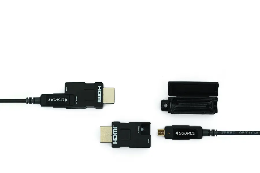 Opticis HDMI 2.0 Detachable Active Optical Cable, 4K60, up to 100m (LHM2-P Series)