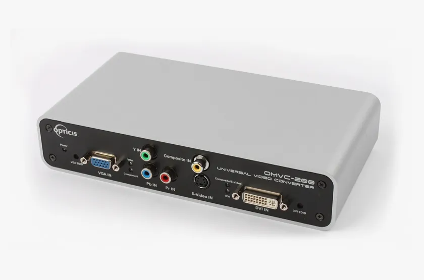 Opticis OMVC-200 Multi-Format Video Converter | DVI/VGA/Component to Fiber DVI 500m - Custom Specifications & Volume Orders