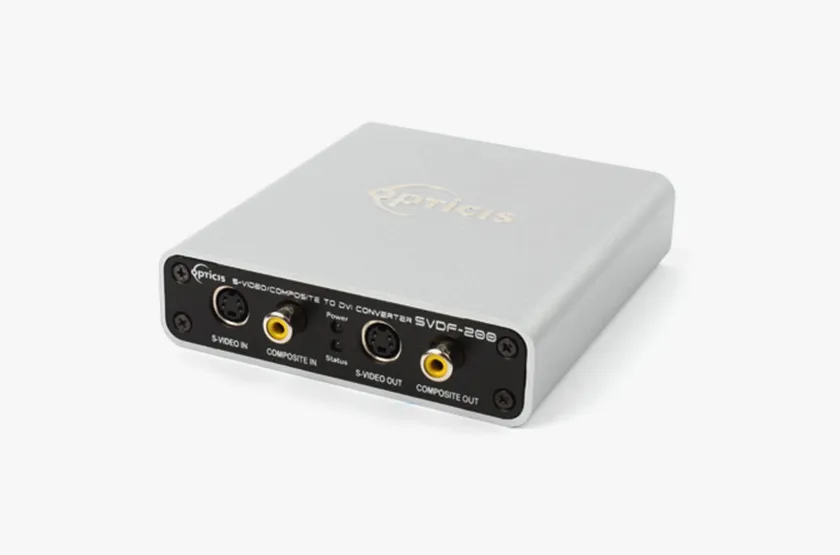 Opticis SVDF-200 S-Video/Composite to Fiber DVI Converter | 500m SC Multimode SXGA - Custom Specifications & Volume Orders