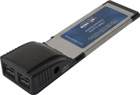 Unibrain FireCard800-e 2-port 1394b ExpressCard/34 Adapter (1229)