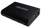 Koutech 4-Port SuperSpeed USB 3.0 External Hub (HU430)