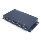 Antaira USB To 4-Port RS-232 Industrial Converter with Surge and Isolation (UTS-404A-SI)